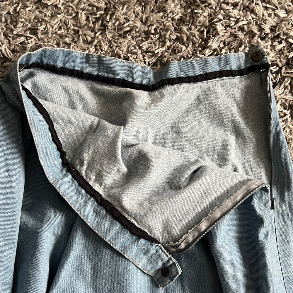 Denim Blue Women's Skirt - Picture 5 of 5